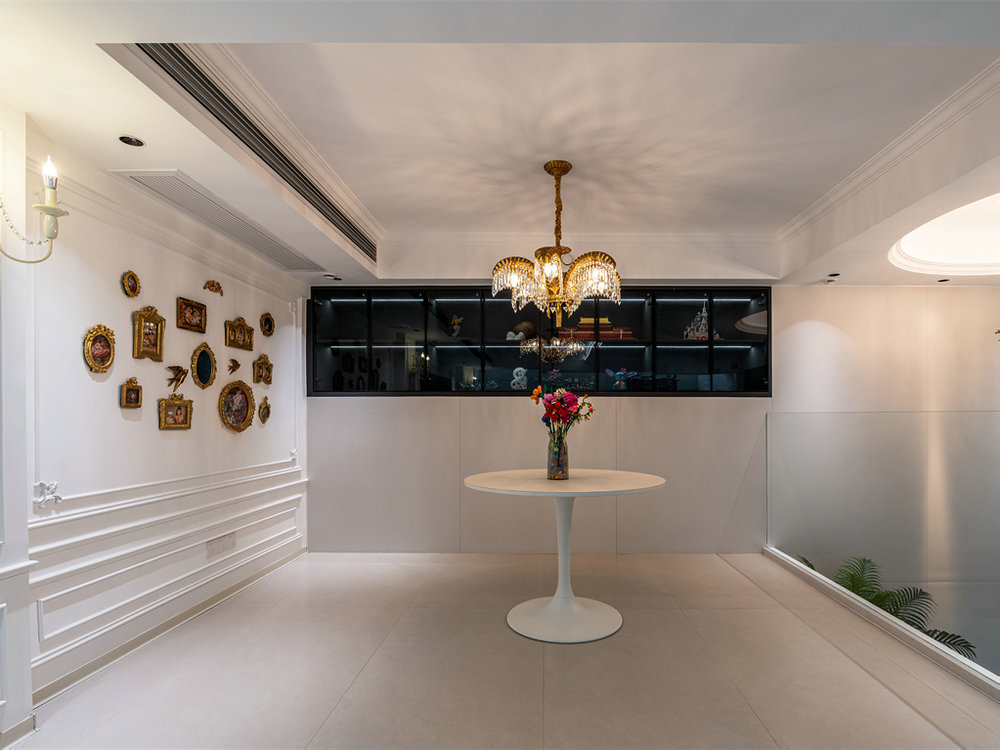 碧樂城220平中古法式風格裝修效果圖