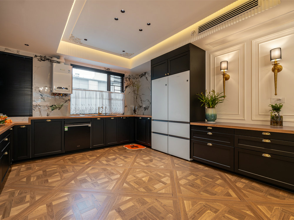 碧樂城220平中古法式風格裝修效果圖