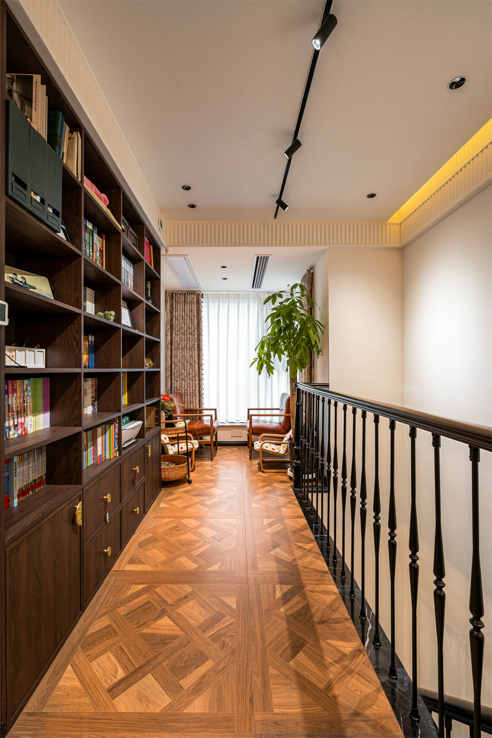 碧樂城220平中古法式風格裝修效果圖