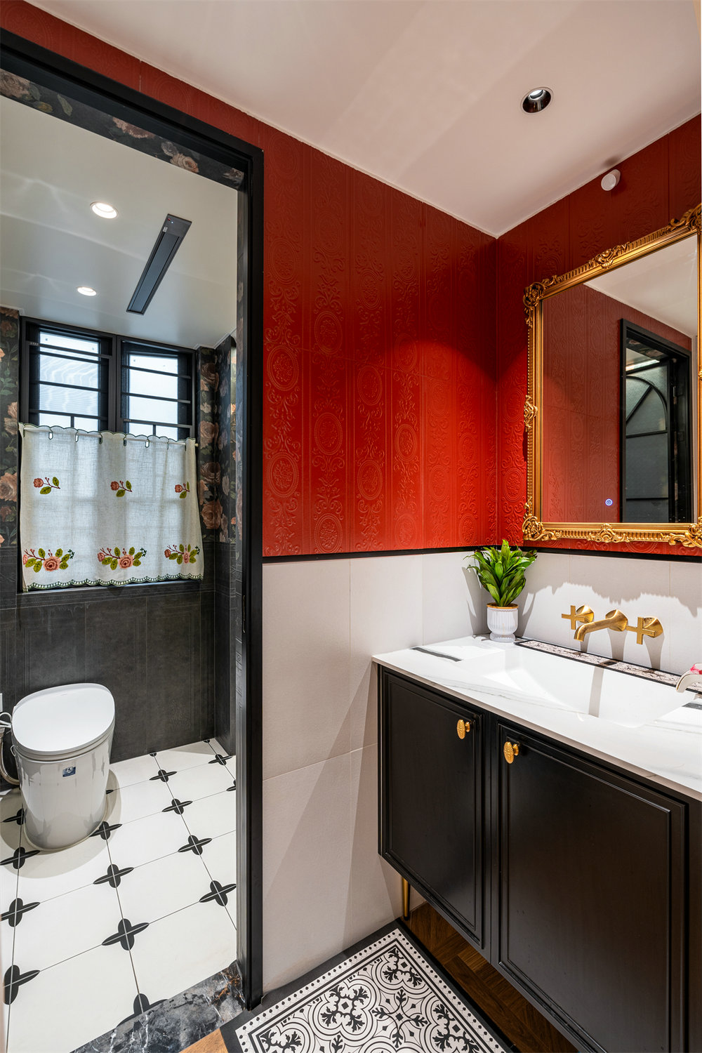 碧樂城220平中古法式風格裝修效果圖