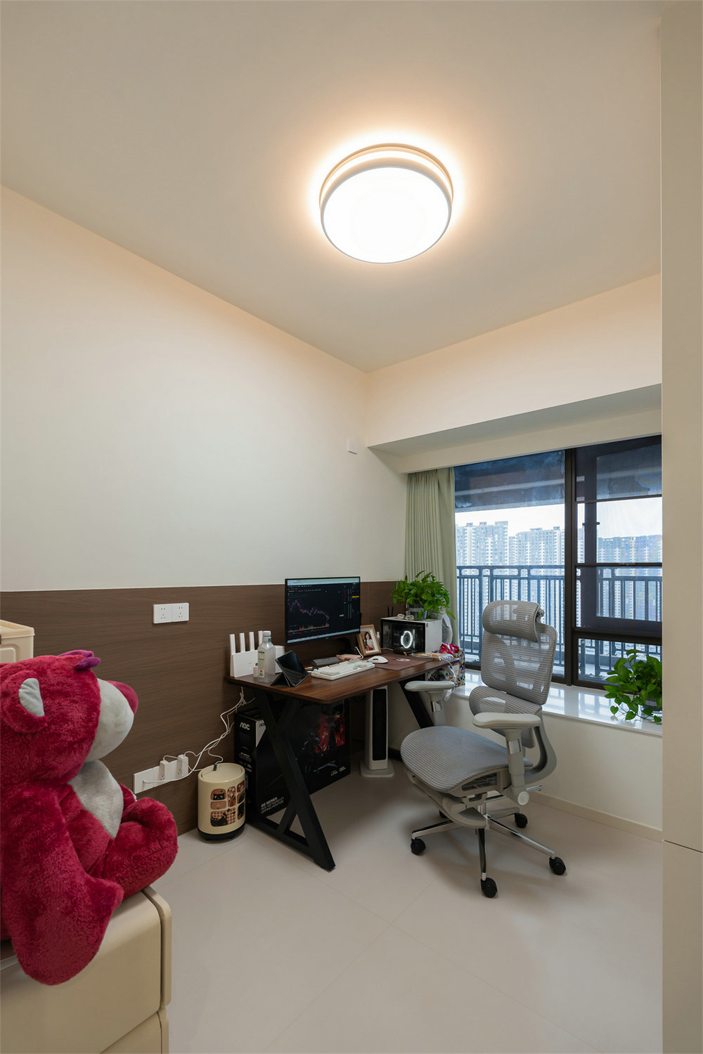 雅居樂花園105平奶油風格裝修效果圖