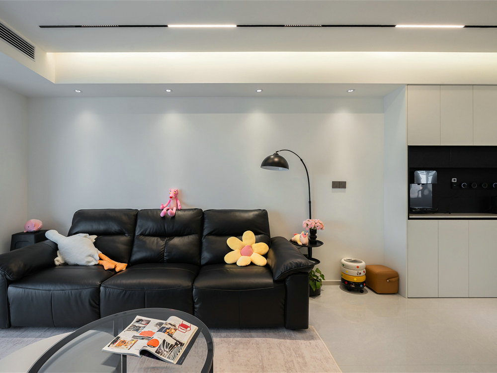 雅居樂花園105平現代風格裝修效果圖