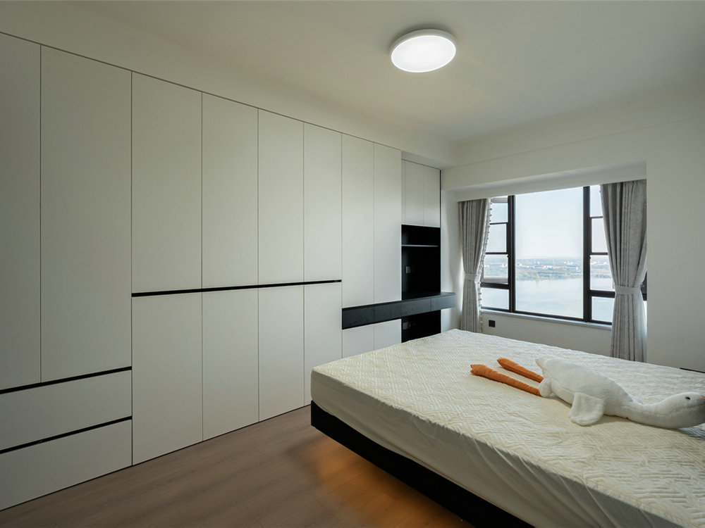 雅居樂花園105平現代風格裝修效果圖