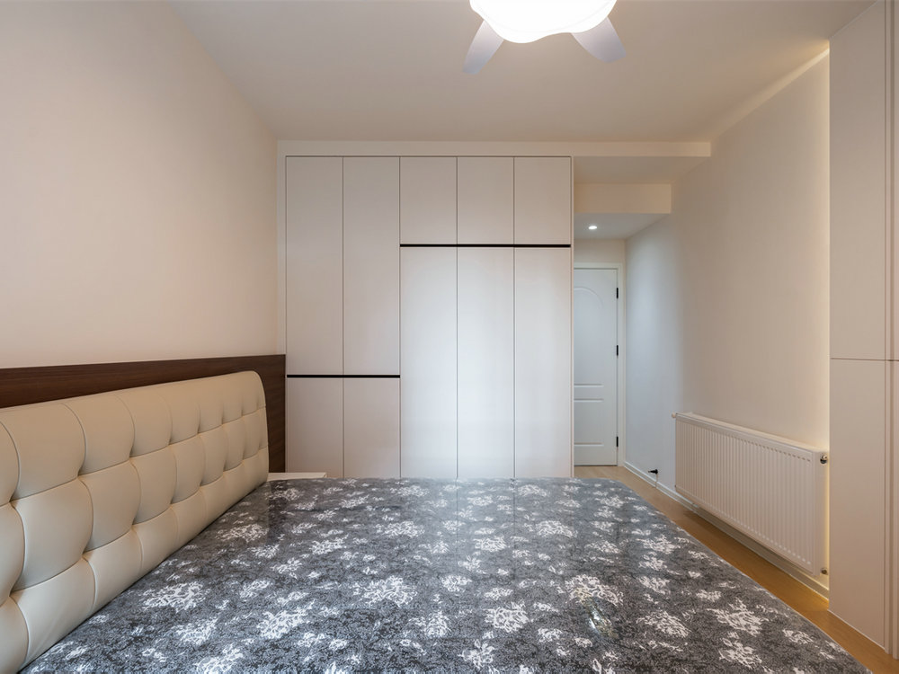 美聯城觀120平奶油風格裝修效果圖