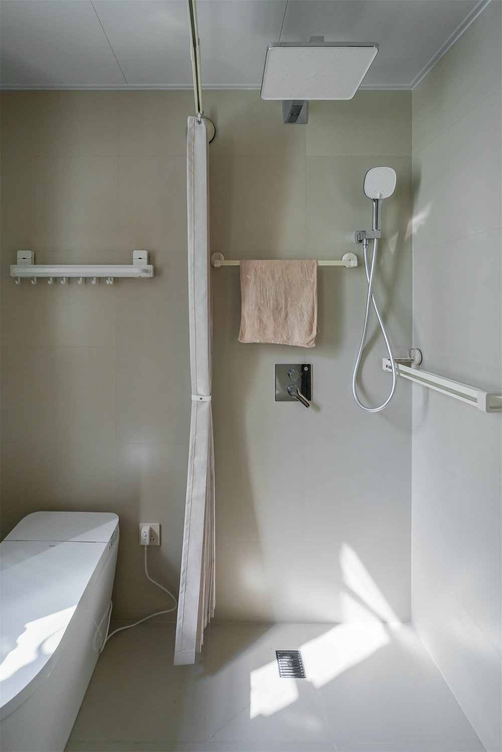 美聯城觀120平奶油風格裝修效果圖