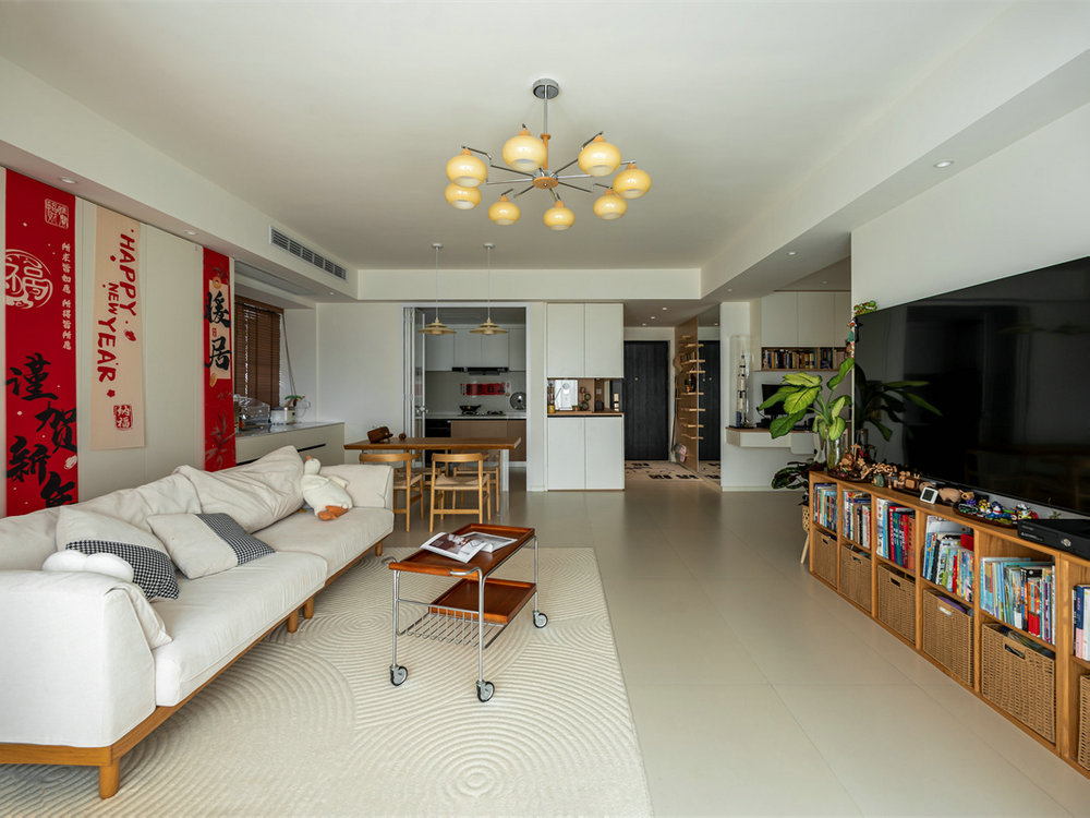 星譽國際云居121平原木奶油風裝修效果圖