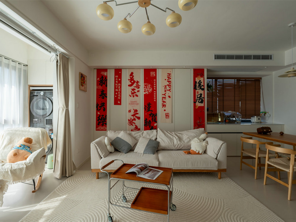 星譽國際云居121平原木奶油風裝修效果圖