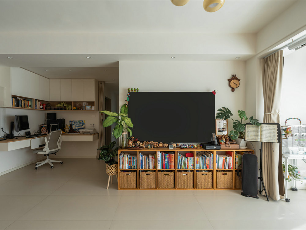 星譽國際云居121平原木奶油風裝修效果圖