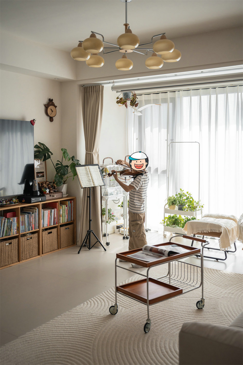 星譽國際云居121平原木奶油風裝修效果圖