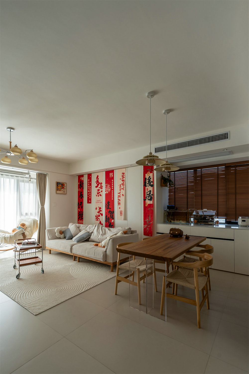 星譽國際云居121平原木奶油風裝修效果圖