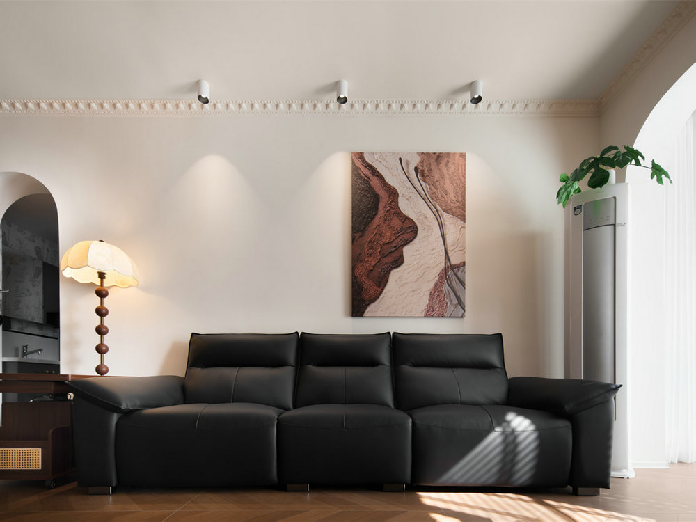 錦繡龍城117平中古風格裝修效果圖