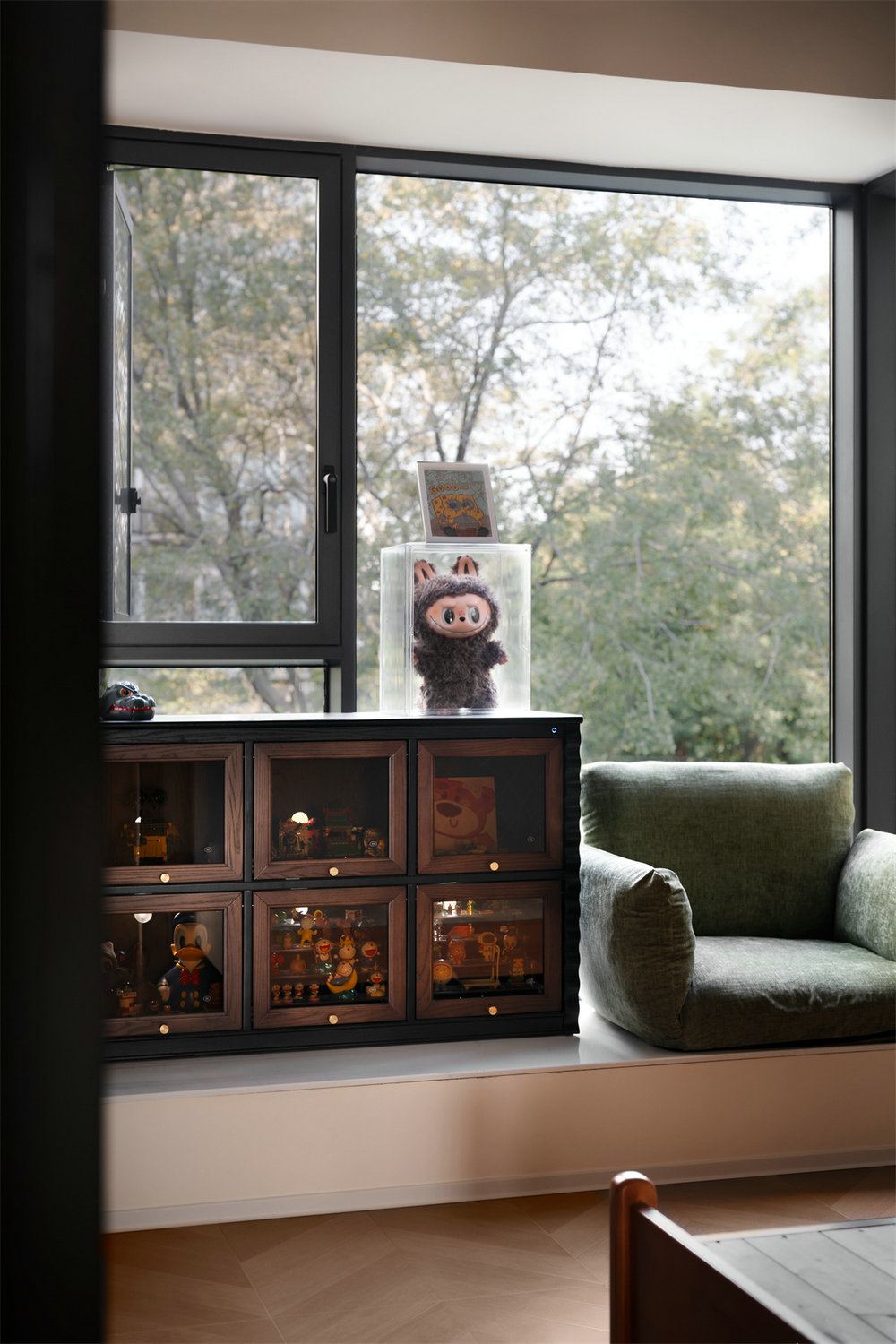 錦繡龍城117平中古風格裝修效果圖