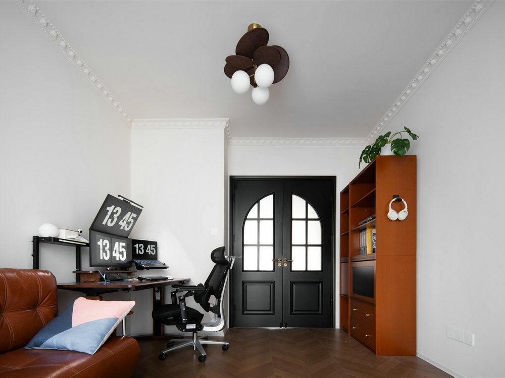 錦繡龍城117平中古風格裝修效果圖