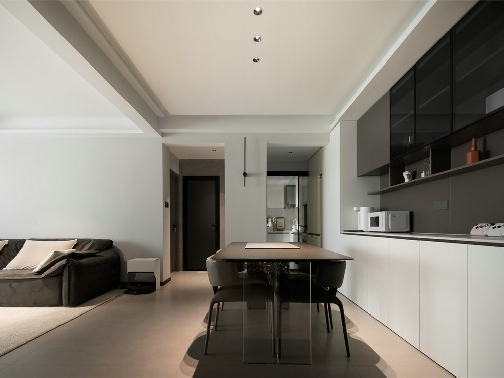 金湖天地120平現代風格裝修效果圖