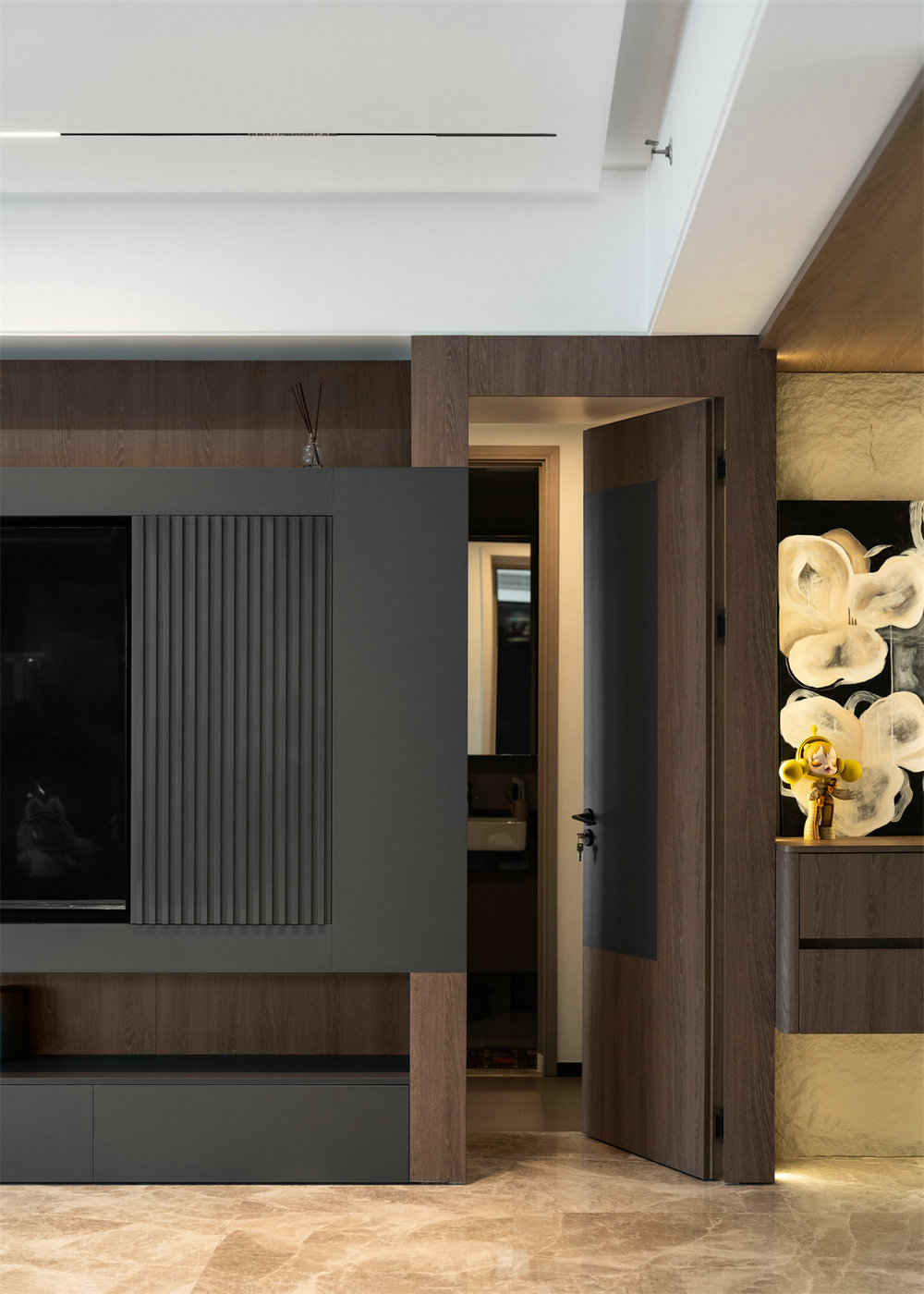 鳳起聽瀾220平意式極簡風格裝修效果圖