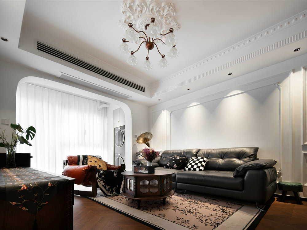 二十四城118平法式復古風裝修效果圖