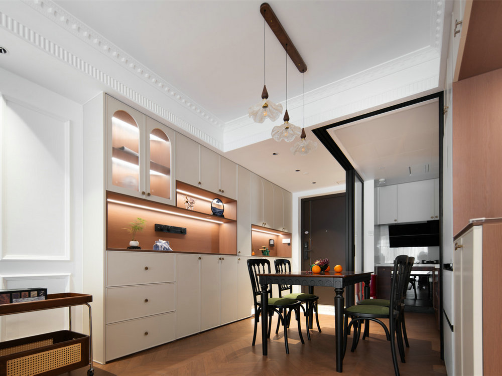 二十四城118平法式復古風裝修效果圖