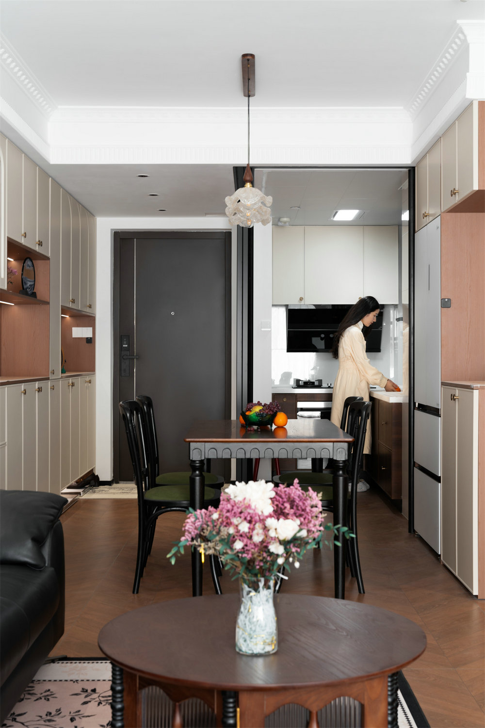 二十四城118平法式復古風裝修效果圖