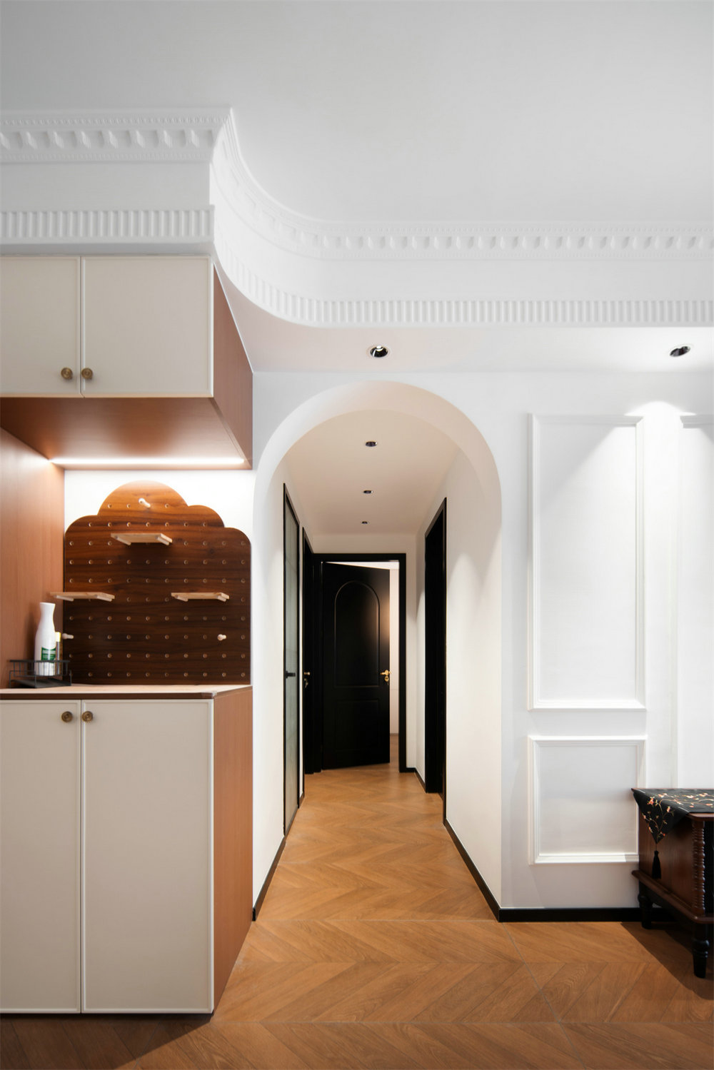 二十四城118平法式復古風裝修效果圖