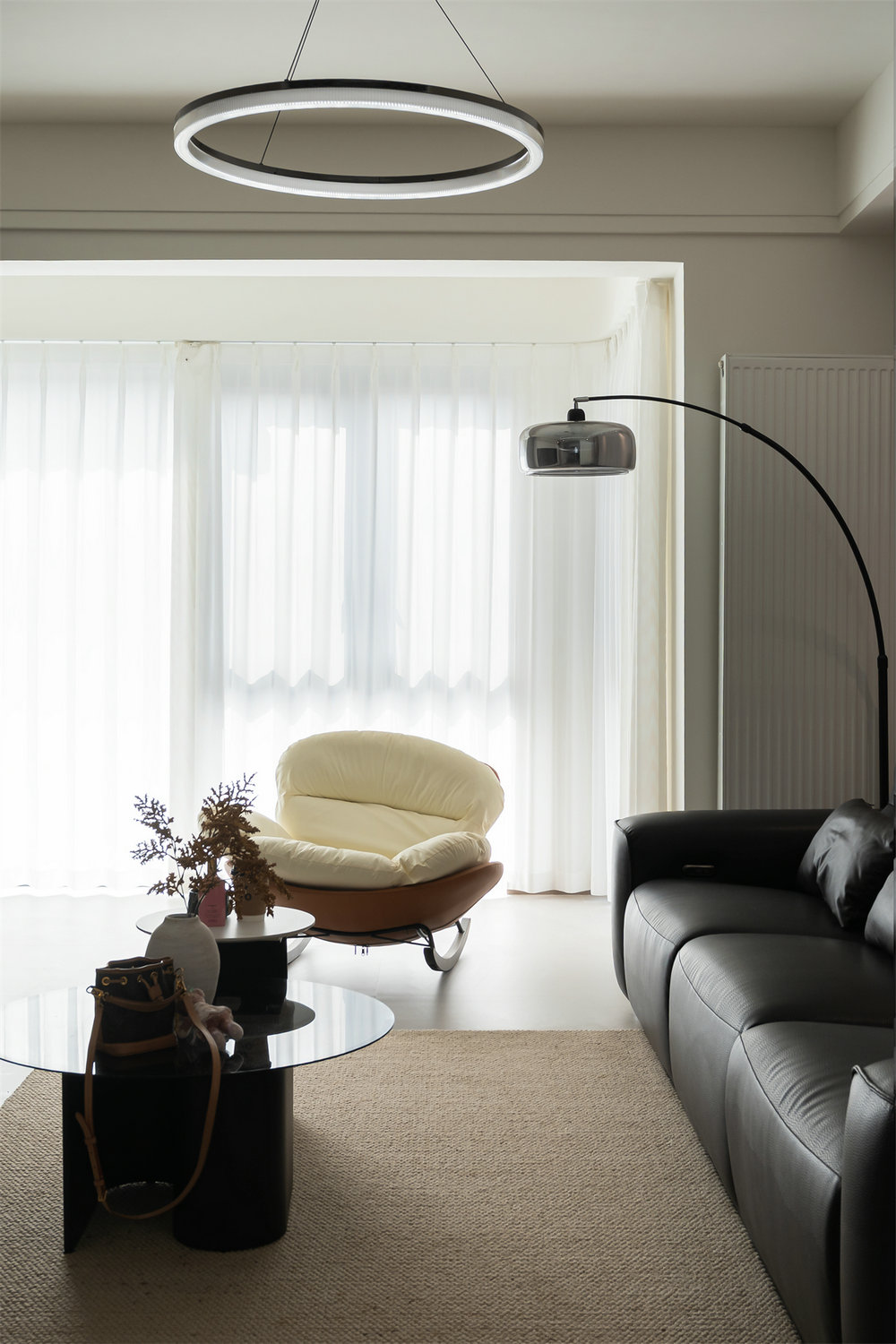 鼎正悅府108平現代風格裝修效果圖