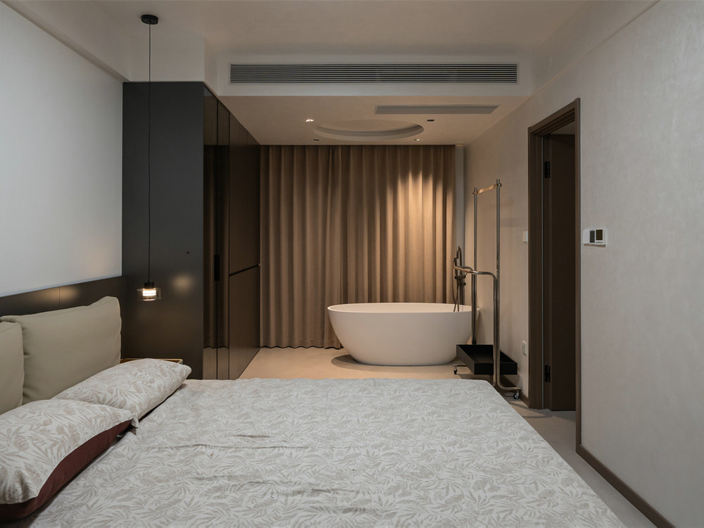 中建大公館102平意式輕奢風格裝修效果圖