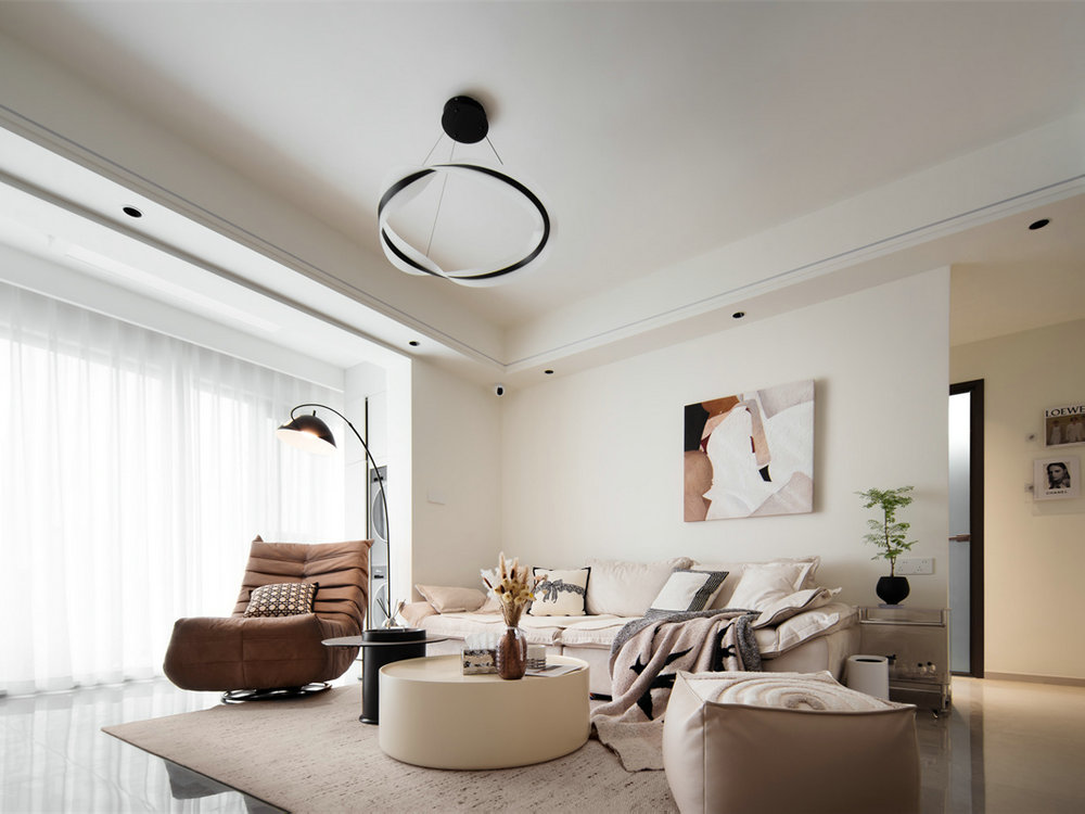 中建福地星城96平現代簡約風格裝修效果圖