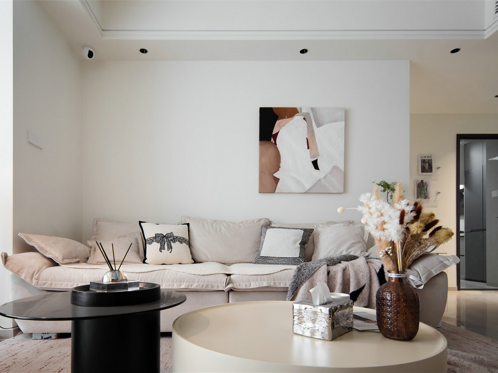 中建福地星城96平現代簡約風格裝修效果圖