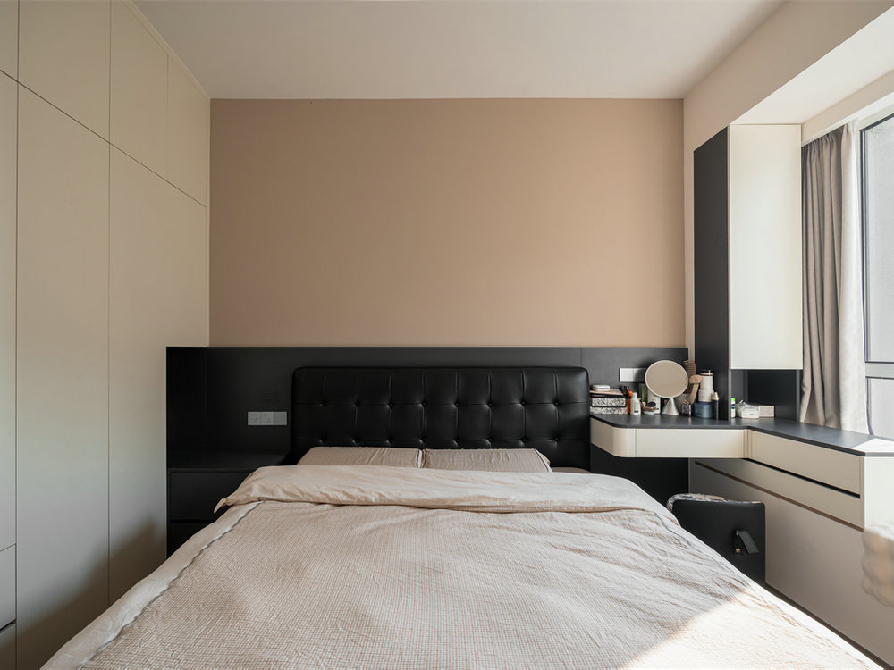 長江紫都93平現代風格裝修效果圖