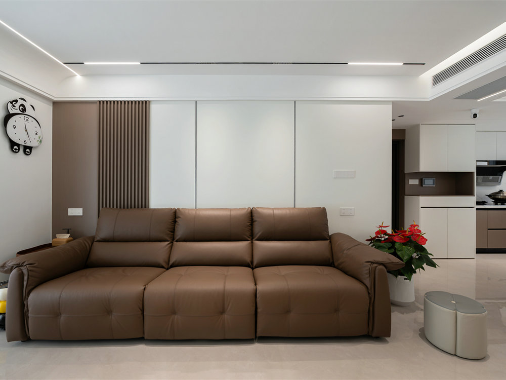 保利城140平現代簡約風格裝修效果圖