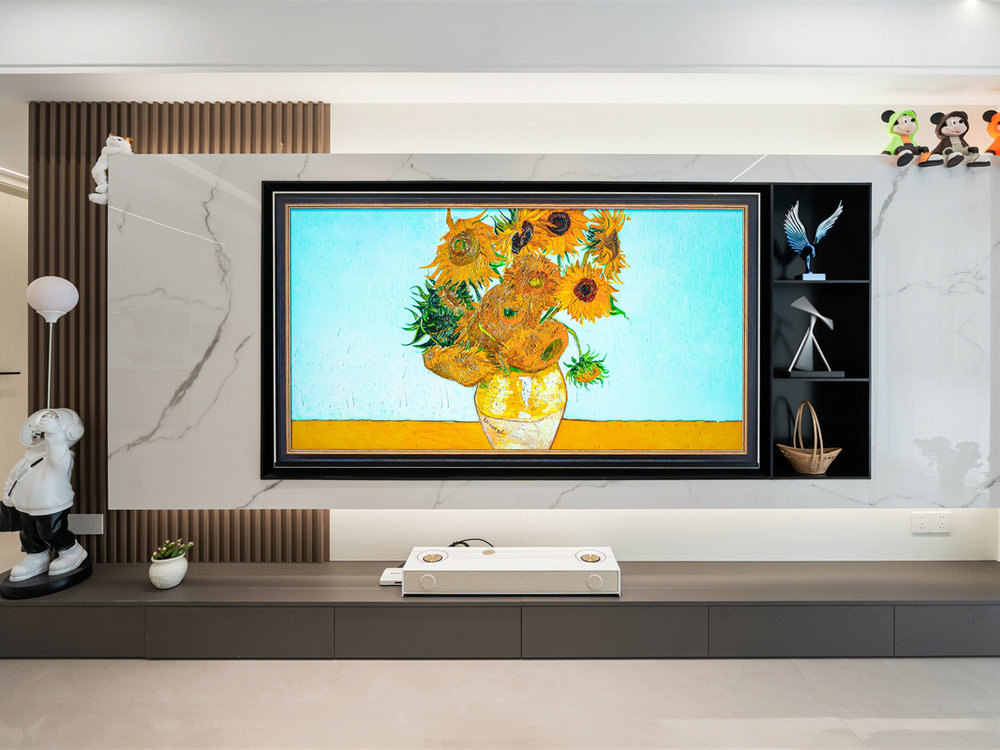 保利城140平現代簡約風格裝修效果圖