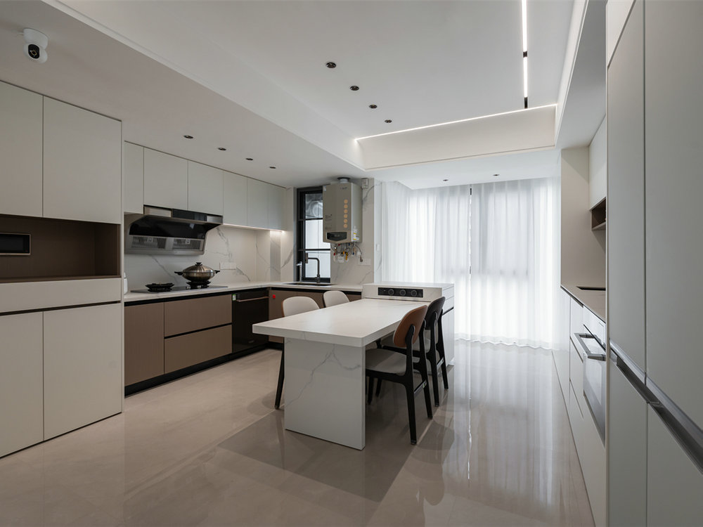 保利城140平現代簡約風格裝修效果圖