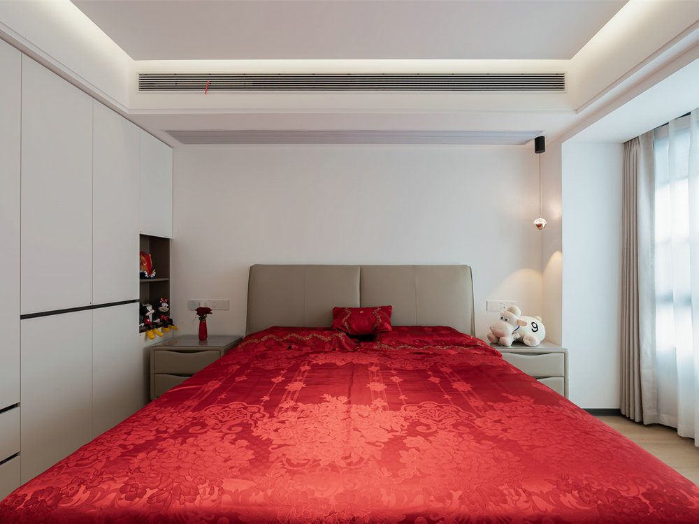 保利城140平現代簡約風格裝修效果圖