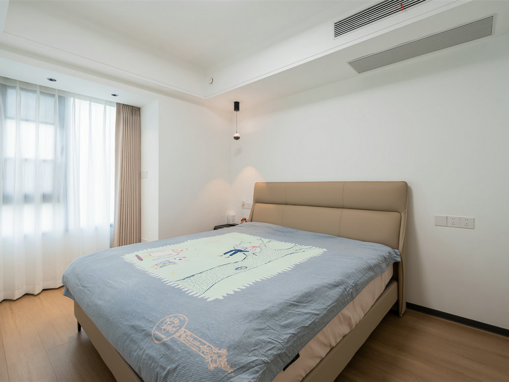 保利城140平現代簡約風格裝修效果圖