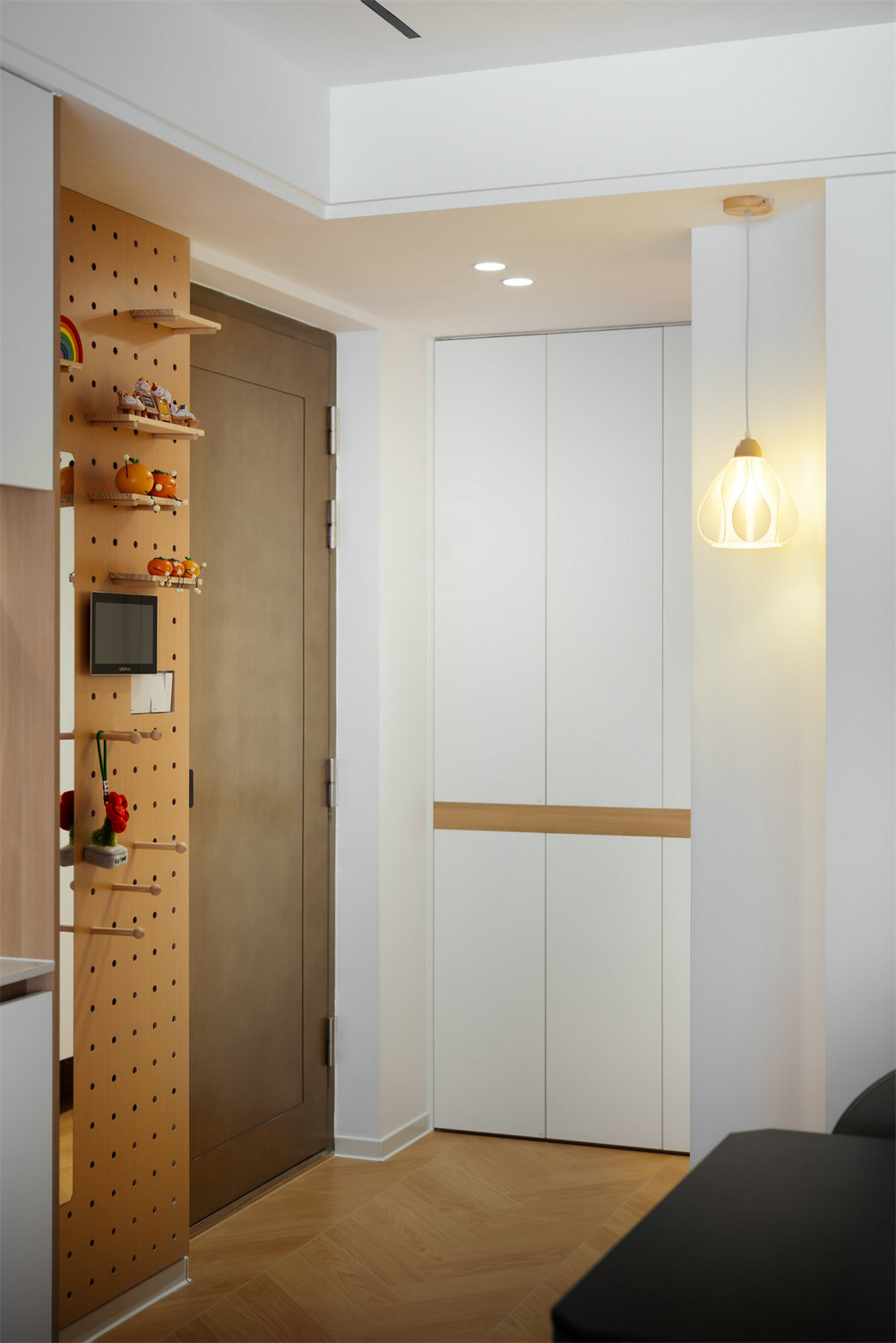 綠城留香園132平原木奶油風格裝修效果圖