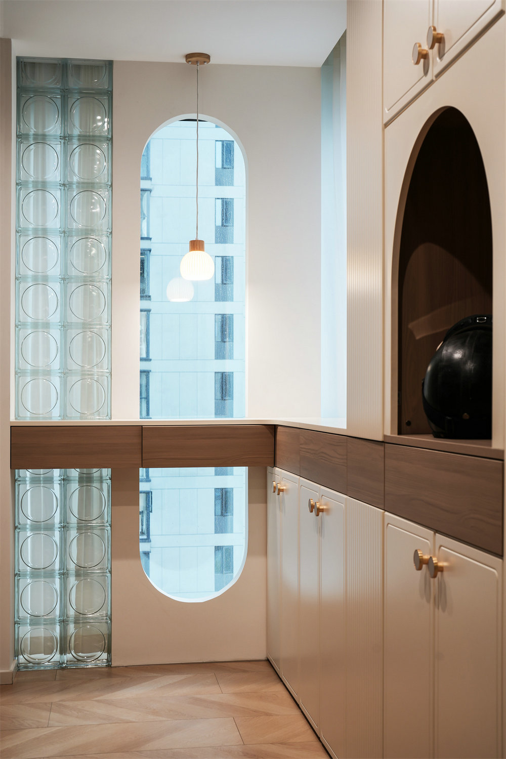 鋼旅藍郡141平奶油風格裝修效果圖