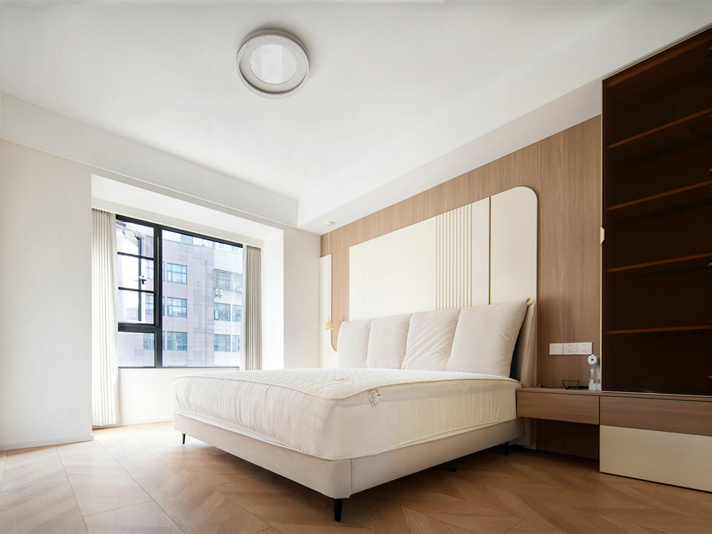 鋼旅藍郡141平奶油風格裝修效果圖