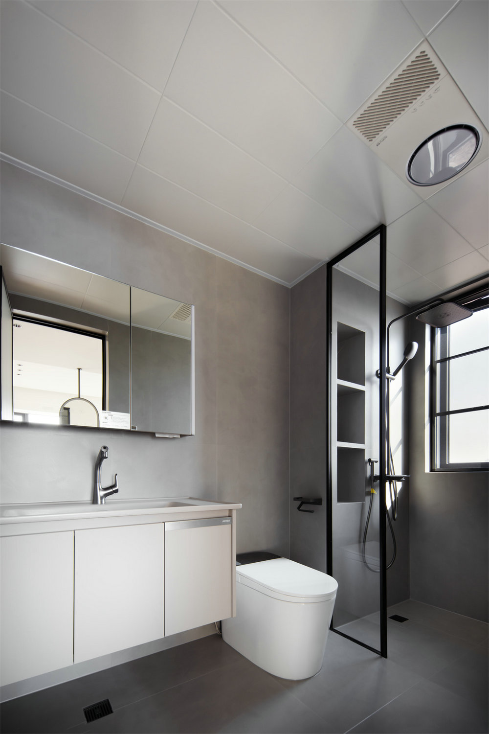 信達新外灘133平意式簡約風格裝修效果圖