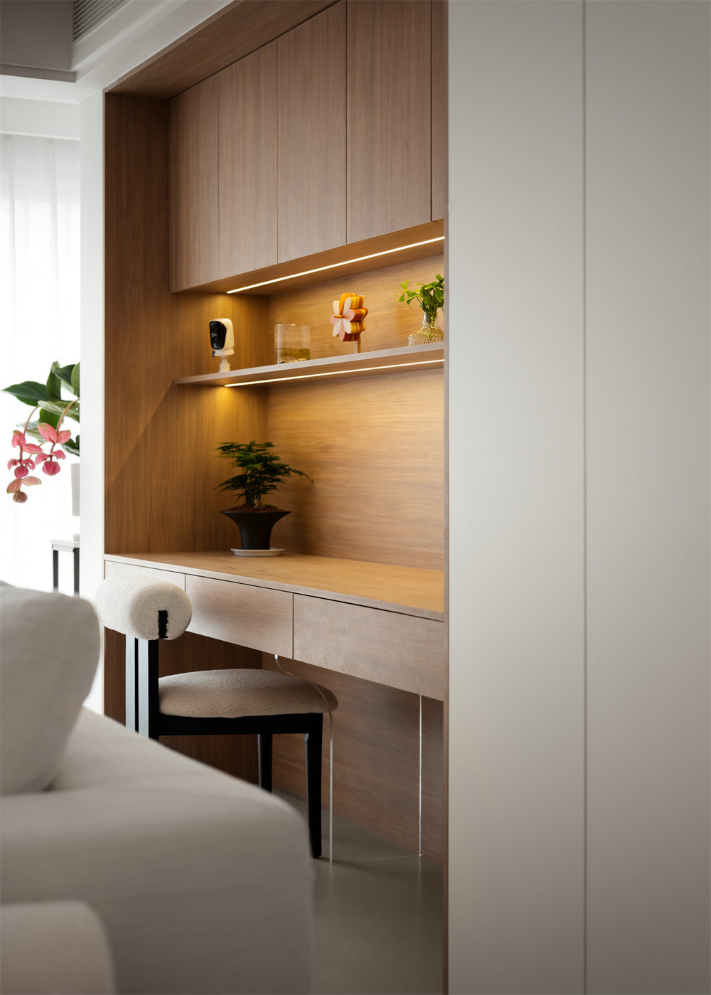 中交澄園130平現代風格裝修效果圖