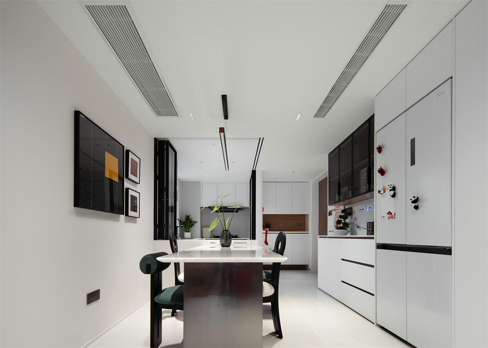 中交澄園130平現代風格裝修效果圖