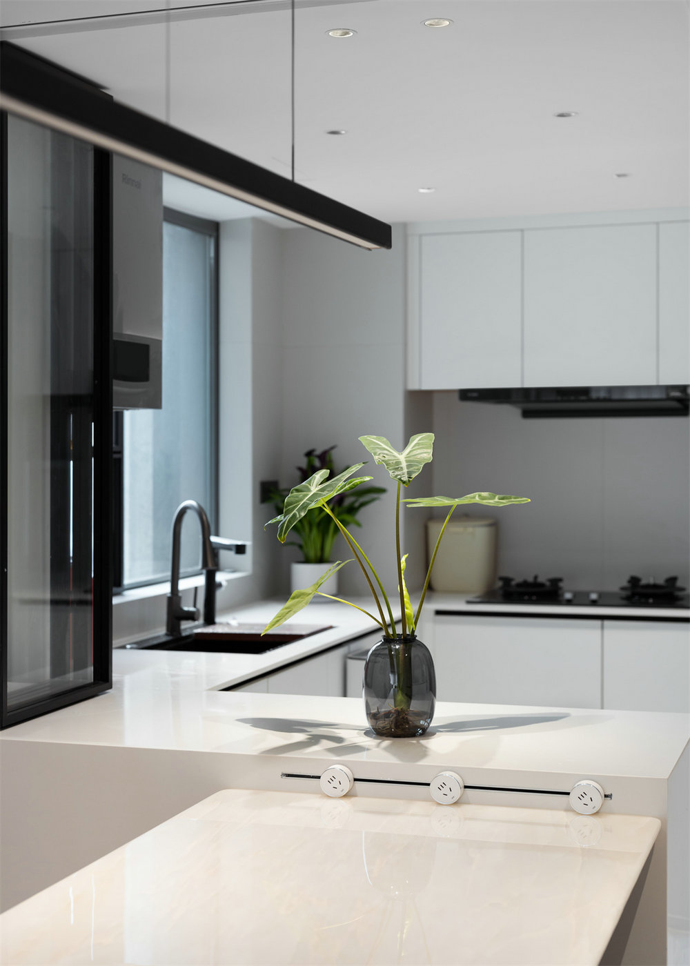 中交澄園130平現代風格裝修效果圖