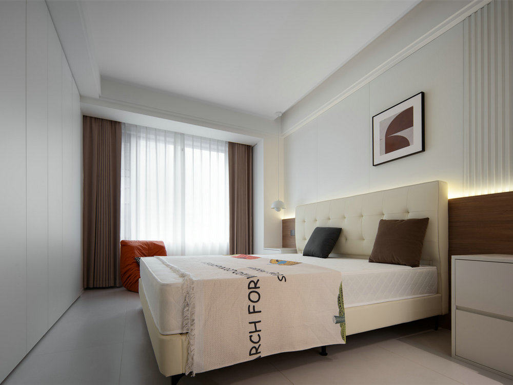 中交澄園130平現代風格裝修效果圖