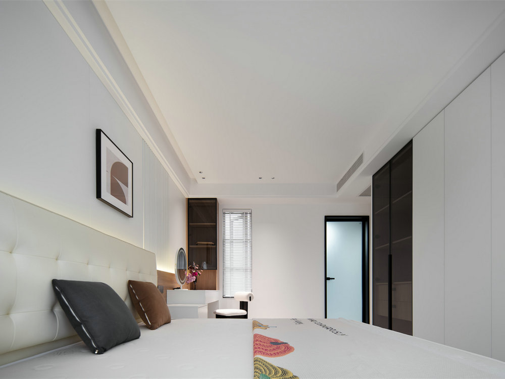 中交澄園130平現代風格裝修效果圖