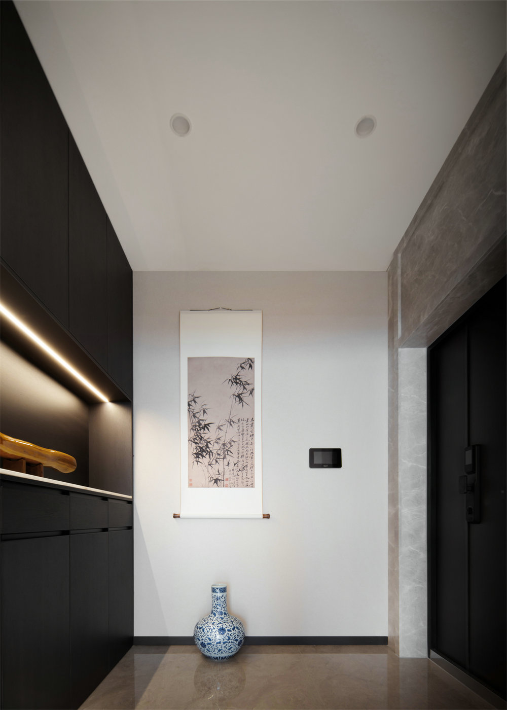 西北湖中心190平新中式風格裝修效果圖