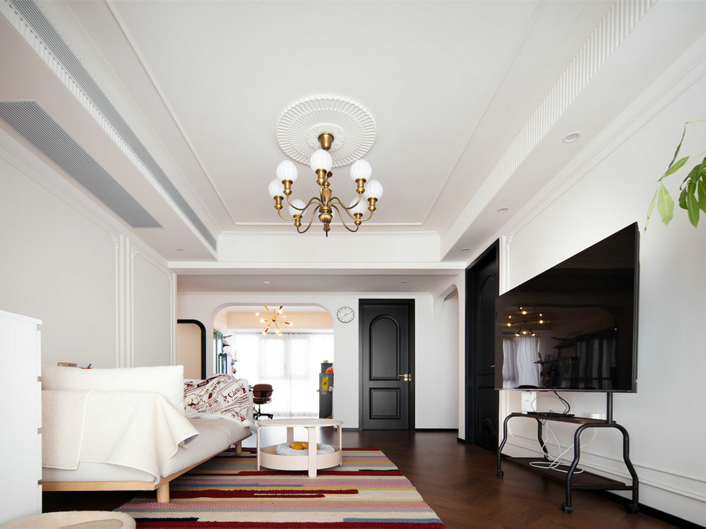 三和光谷道121平包豪斯混搭風格裝修效果圖