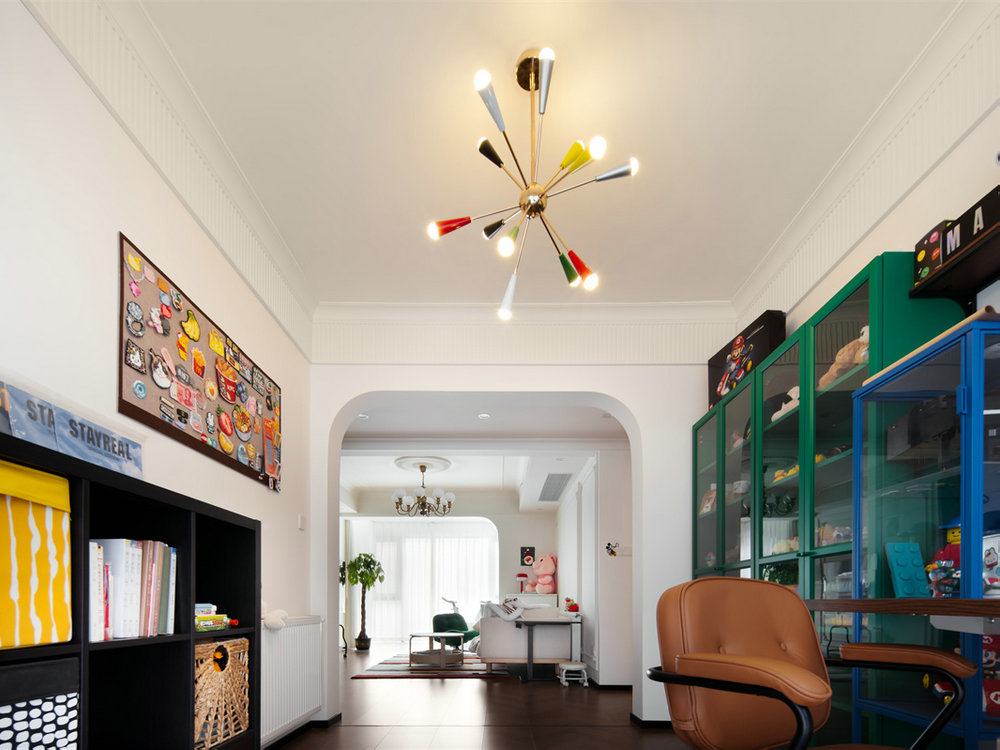 三和光谷道121平包豪斯混搭風格裝修效果圖