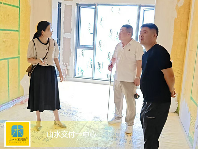武漢長江紫都四期裝修工地巡檢