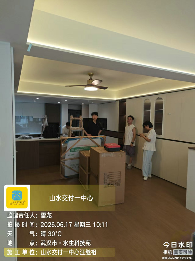 武漢水生科技苑裝修工地巡檢