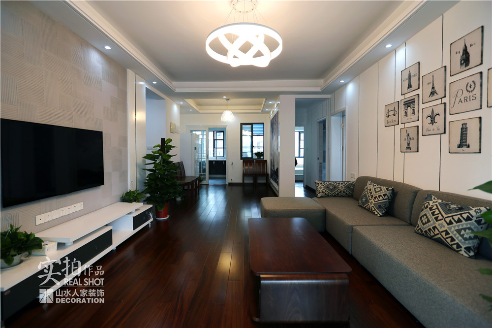 融僑錦城125平簡約風格裝修效果圖