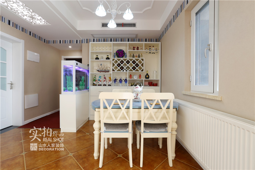 復地悅城90平地中海風格裝修效果圖