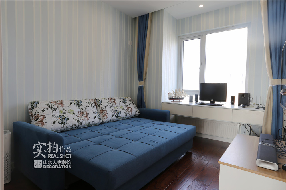 復地悅城90平地中海風格裝修效果圖